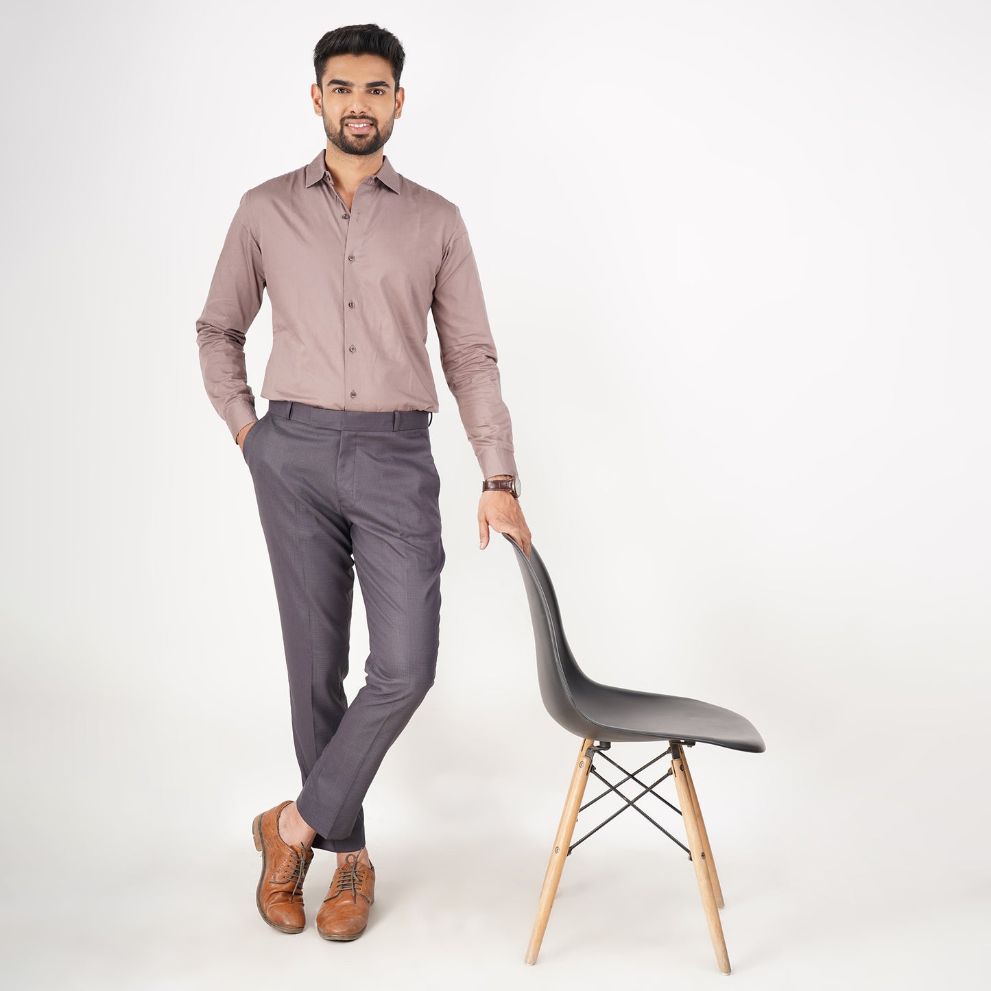 The Camyo Dark Grey Trouser