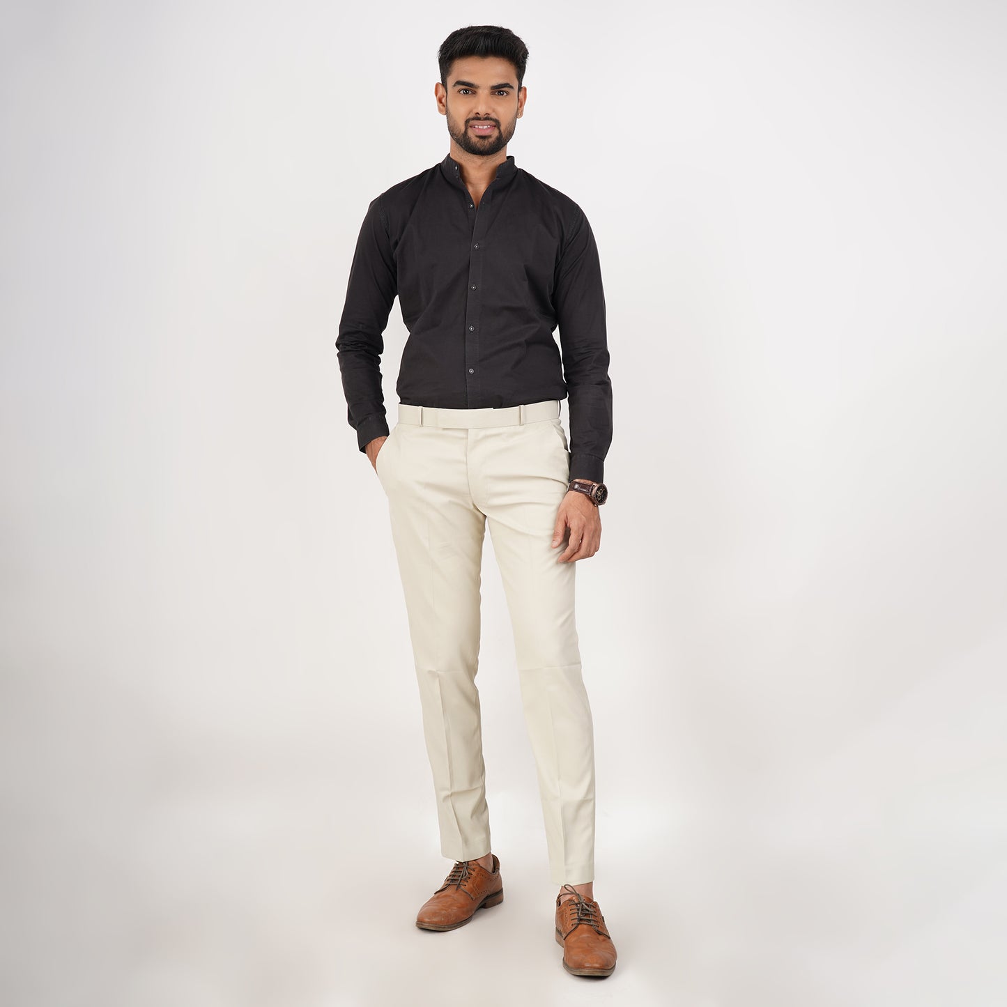 The Camyo Fawn Trouser