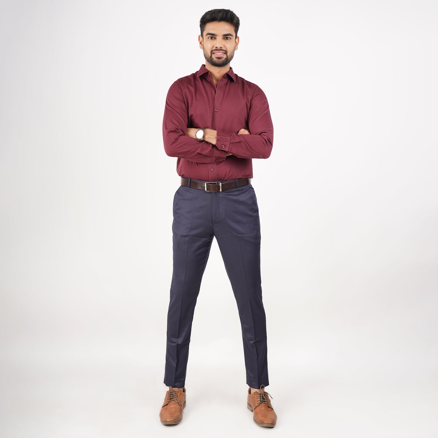 The Camyo Dark Blue Trouser