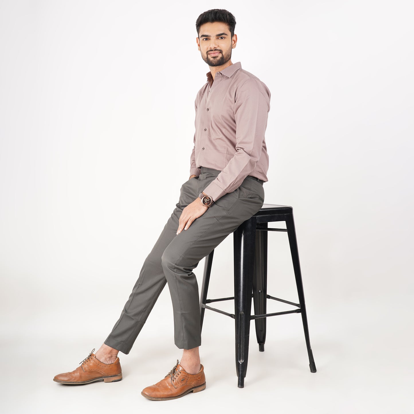 The Camyo Light Brown Trouser