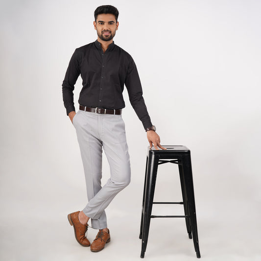 The Camyo Light Grey Trouser