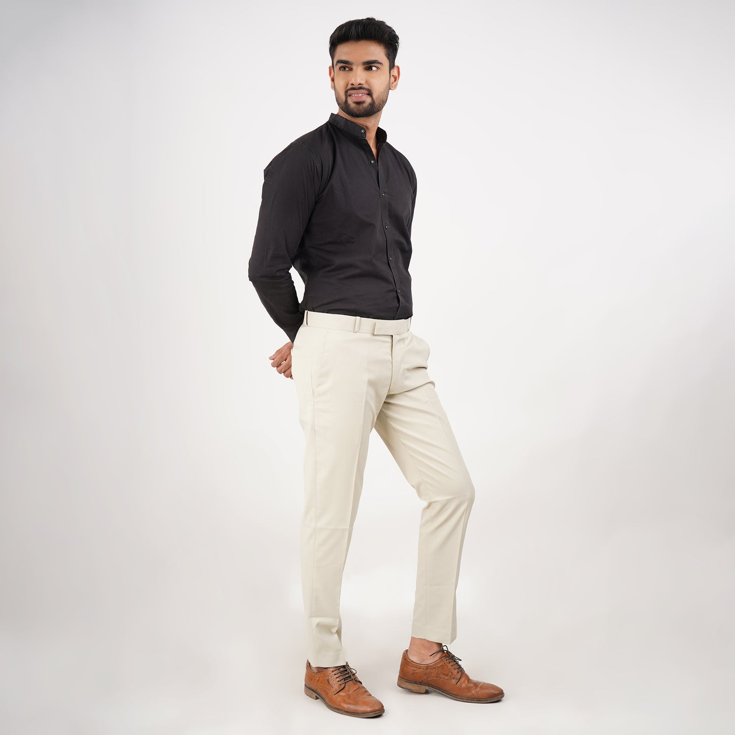 The Camyo Fawn Trouser