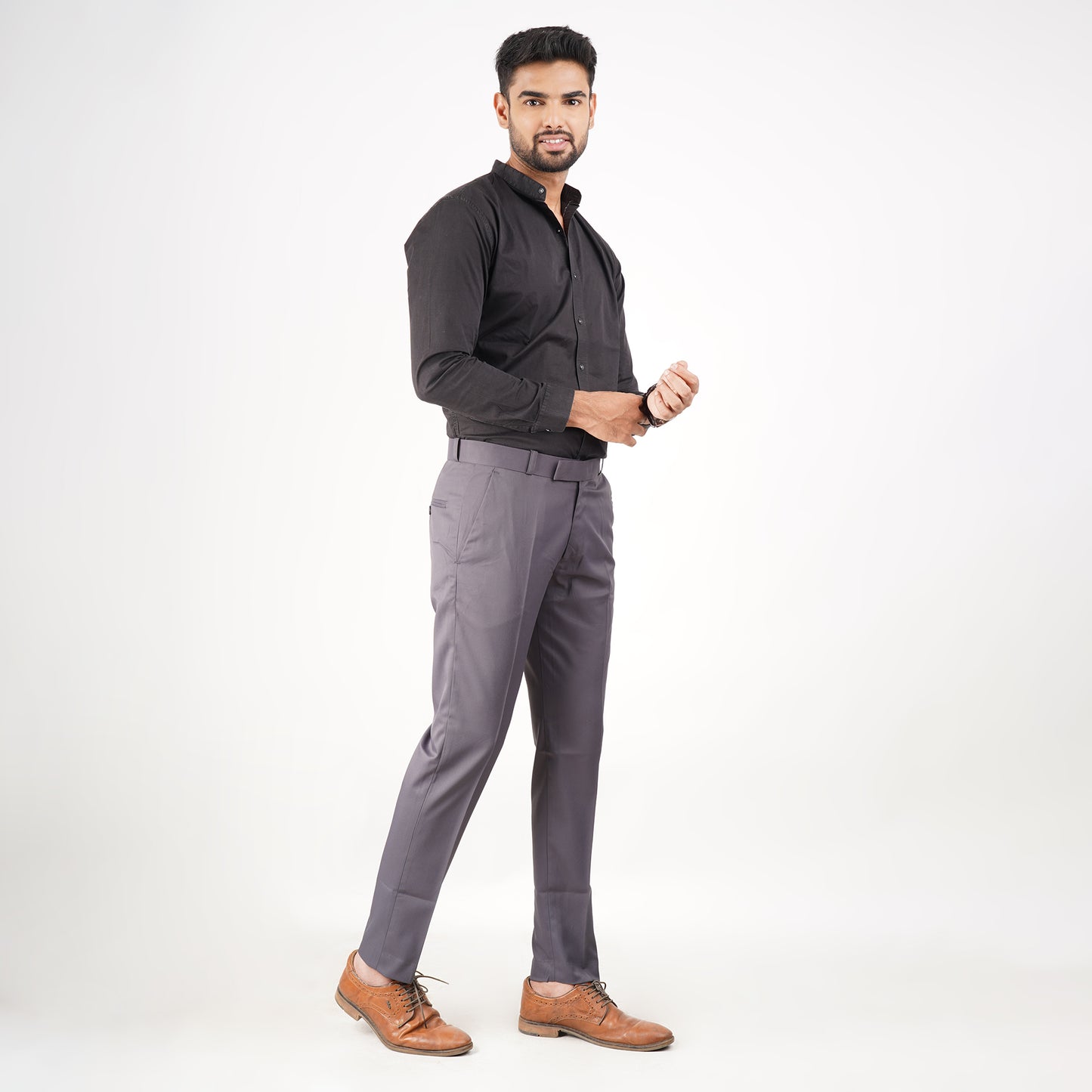 The Camyo Dark Grey Trouser