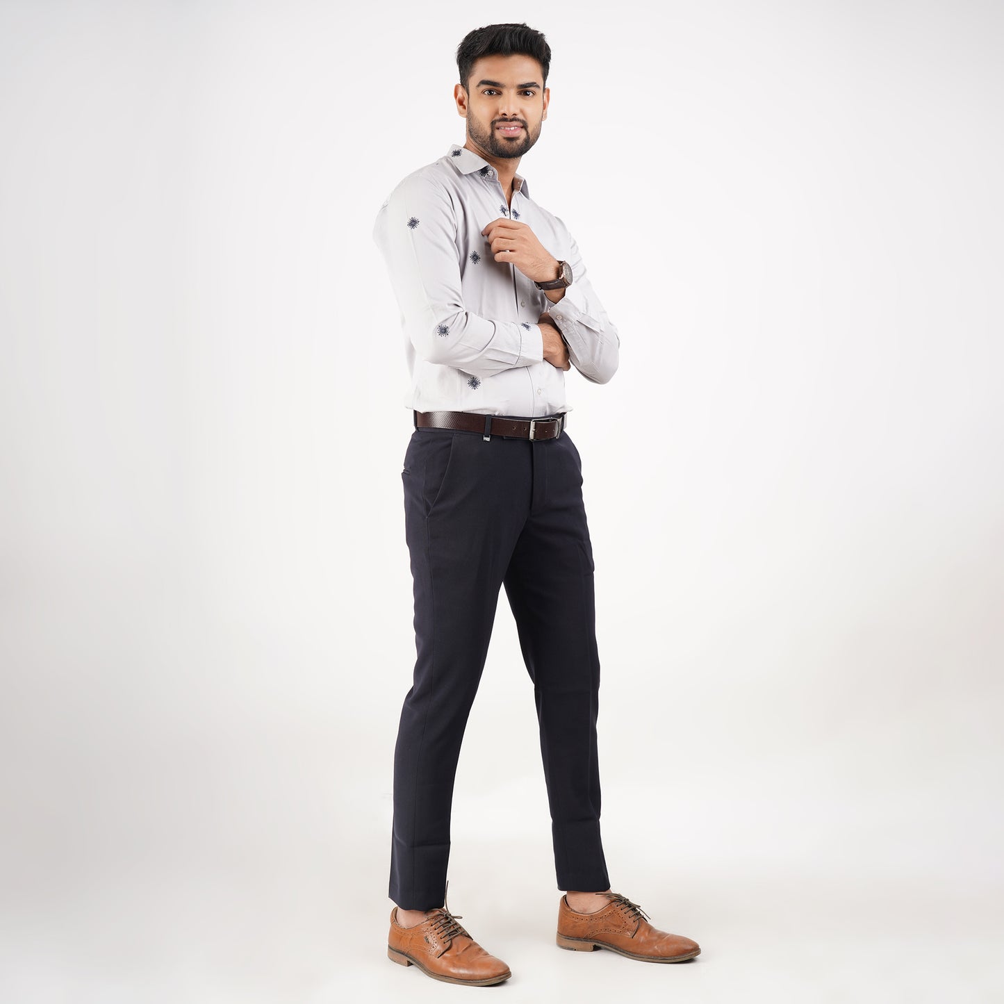 The Camyo Dark Blue Trouser