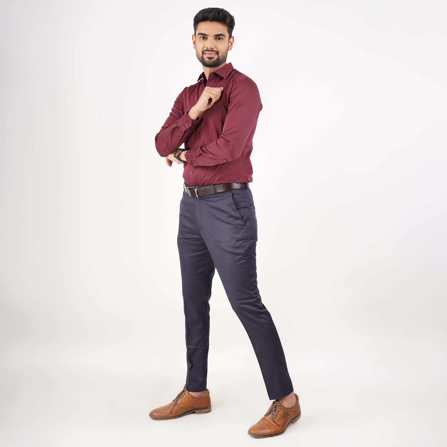 The Camyo Dark Blue Trouser