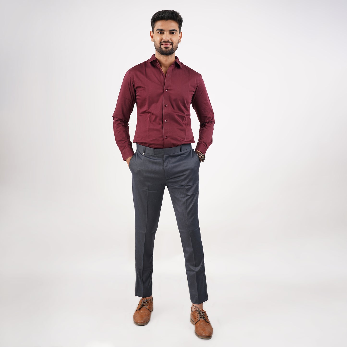 The Camyo Dark Blue Trouser