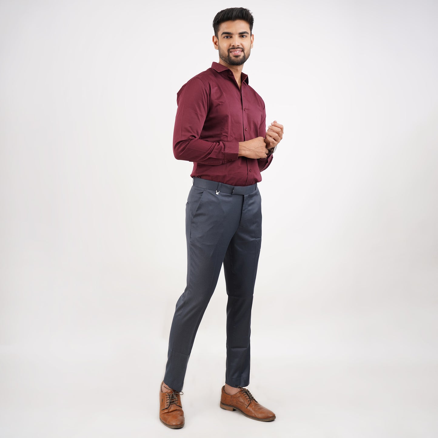 The Camyo Dark Grey Trouser