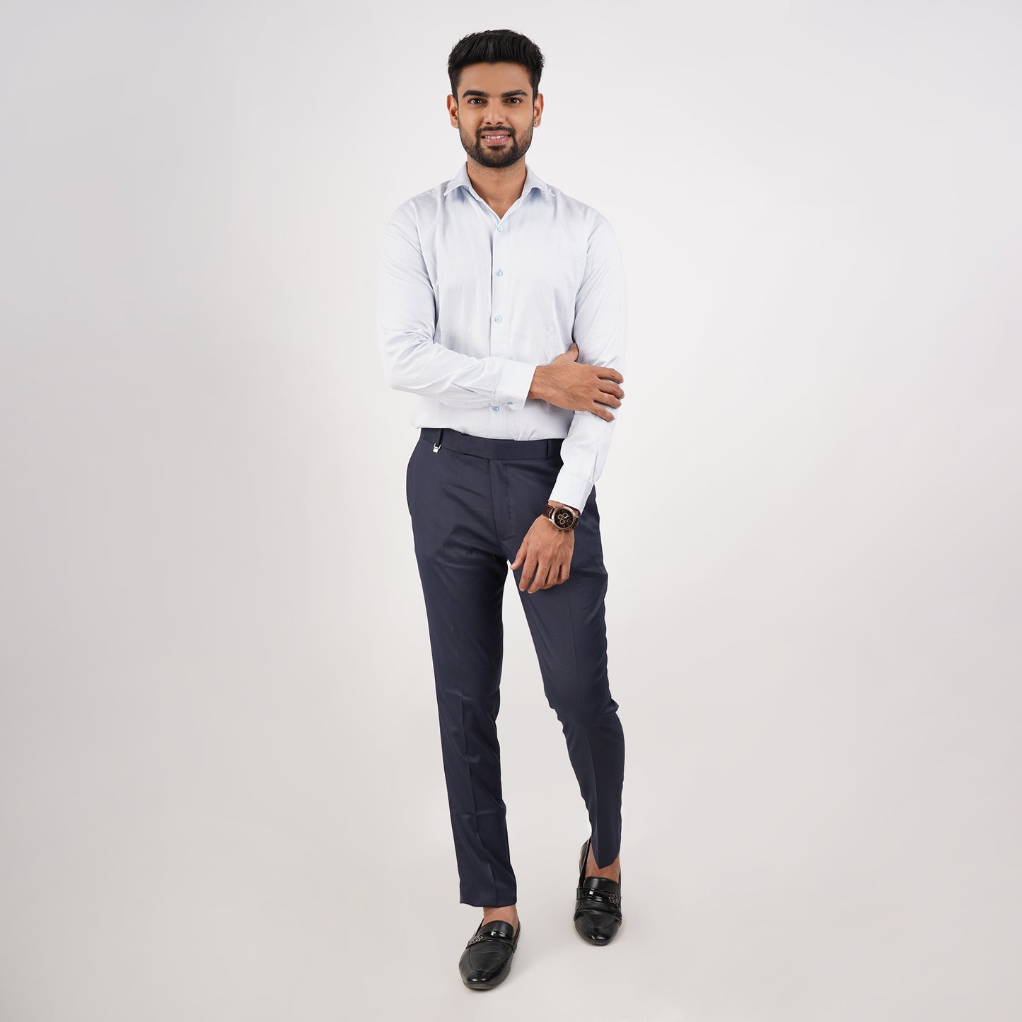 The Camyo Dark Blue Trouser