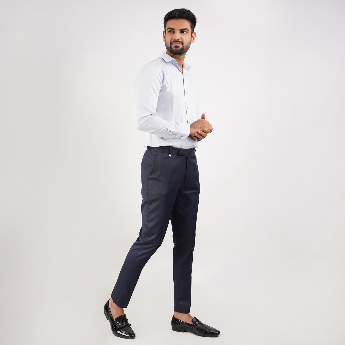 The Camyo Dark Blue Trouser