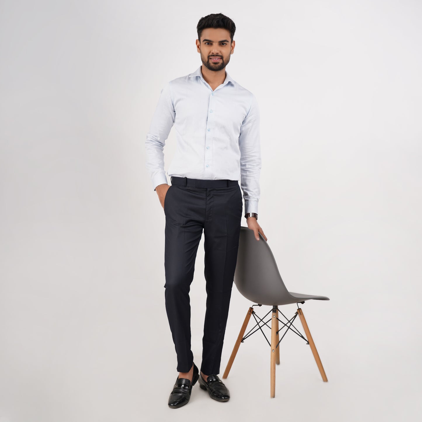 The Camyo Dark Blue Trouser