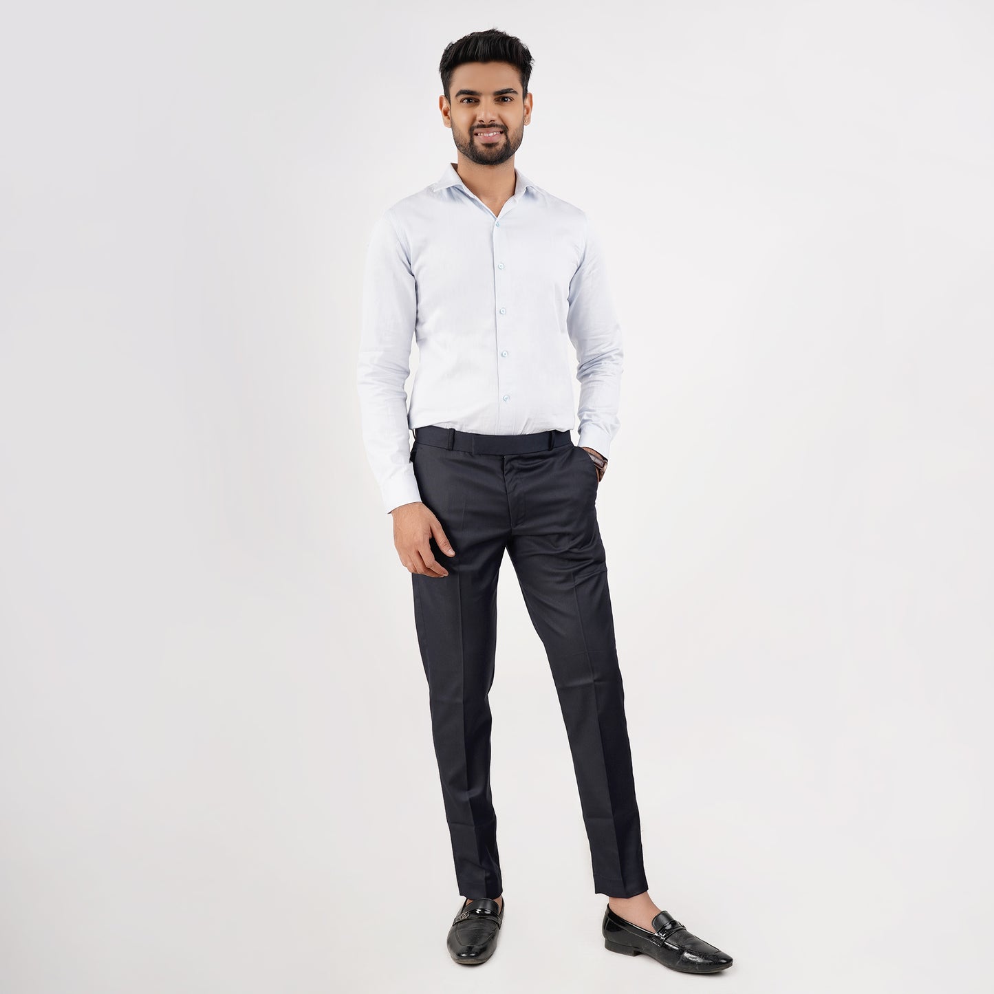 The Camyo Dark Blue Trouser