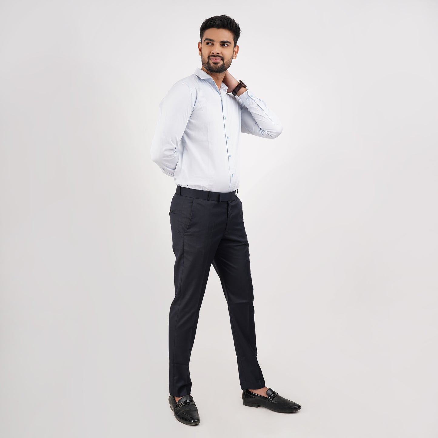 The Camyo Dark Blue Trouser